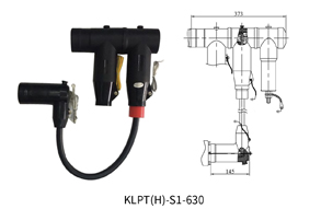 KLPT(H)-S1-630 Shielded Rear 3T Cable Connector